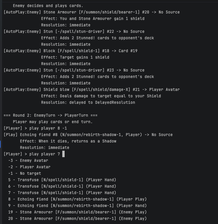 Dreamwright - Bot console prototype